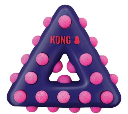 Kong Dotz Triangle 15cm - (KongTDD13E) i gruppen HJEM, HUS OG HAGE / Dyretilbehør / Hund hos TP E-commerce Nordic AB (D04596)