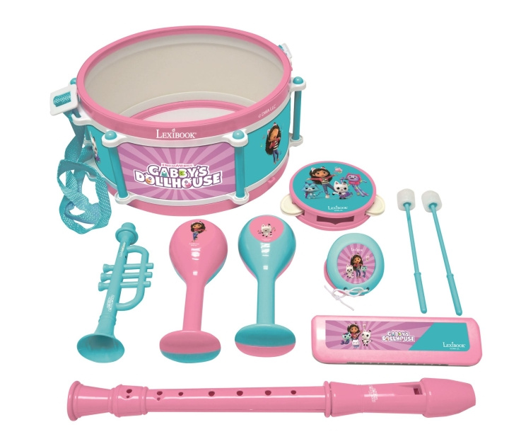 Gabby\'s Dollhouse Musikalsett 7 stk (89019) i gruppen LEKER, BARN OG BABY / Musikk, sang og bilde / Instrumenter hos TP E-commerce Nordic AB (D04706)