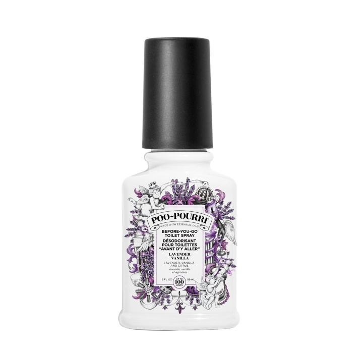 Poo~Pourri Lavendel Vanilje Toalettspray 59 ml i gruppen HELSE OG SKJØNNHET / Duft og parfyme / Andre dufter / Duftspreder hos TP E-commerce Nordic AB (D04717)