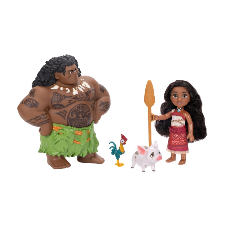 Disney Vaiana - Maui & Vaiana Petite Gavesett 15cm. (237554) i gruppen LEKER, BARN OG BABY / Leker / Figurer, miniatyrer og tilbehør hos TP E-commerce Nordic AB (D04773)