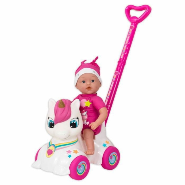 GA-Toys Babywalker Enhjørning (20230) i gruppen LEKER, BARN OG BABY / Leker / Dukker & tilbehør hos TP E-commerce Nordic AB (D04825)