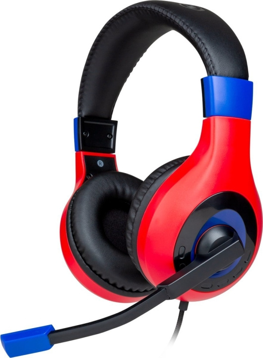 NACON Stereo Gaming Headset V1 Dark Red/Dark Blue Switch i gruppen Datautstyr / GAMING / Headset hos TP E-commerce Nordic AB (D04896)