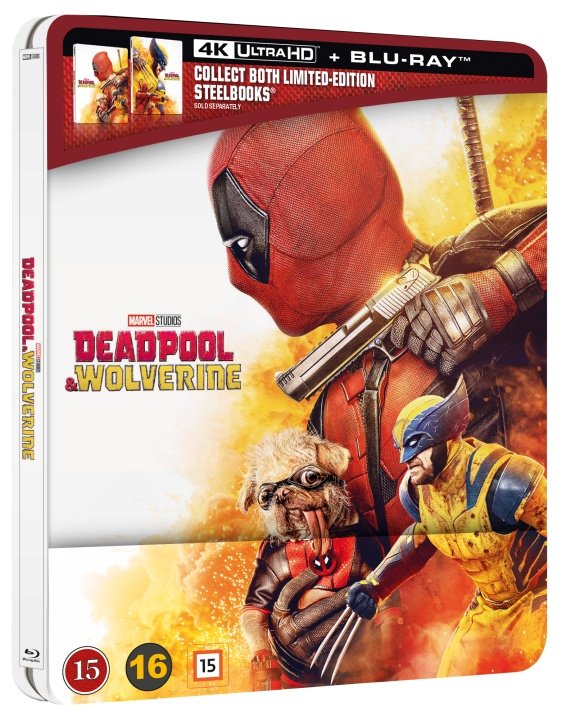 DEADPOOL & WOLVERINE i gruppen Elektronikk / Lyd & Bilde / TV og tilbehør / Filmer / Blu-ray hos TP E-commerce Nordic AB (D04974)