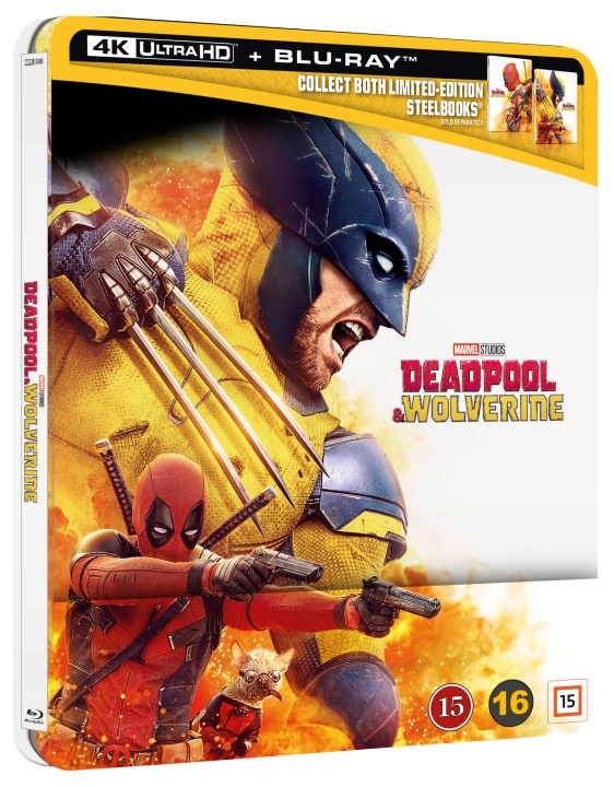 DEADPOOL & WOLVERINE i gruppen Elektronikk / Lyd & Bilde / TV og tilbehør / Filmer / Blu-ray hos TP E-commerce Nordic AB (D04975)