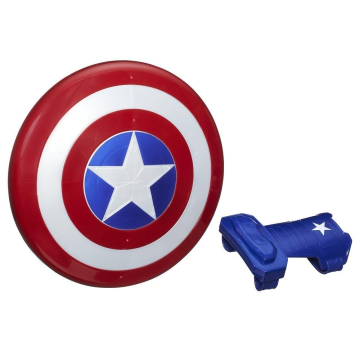 Disney Avengers - Captain America Magnetisk skjold og pistol (B9944) i gruppen LEKER, BARN OG BABY / Leker / Masker og kostymer hos TP E-commerce Nordic AB (D05047)