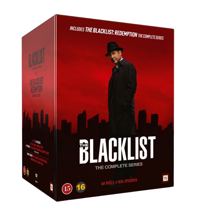 The Blacklist - Complete Box i gruppen Elektronikk / Lyd & Bilde / TV og tilbehør / Filmer / DVD hos TP E-commerce Nordic AB (D05076)