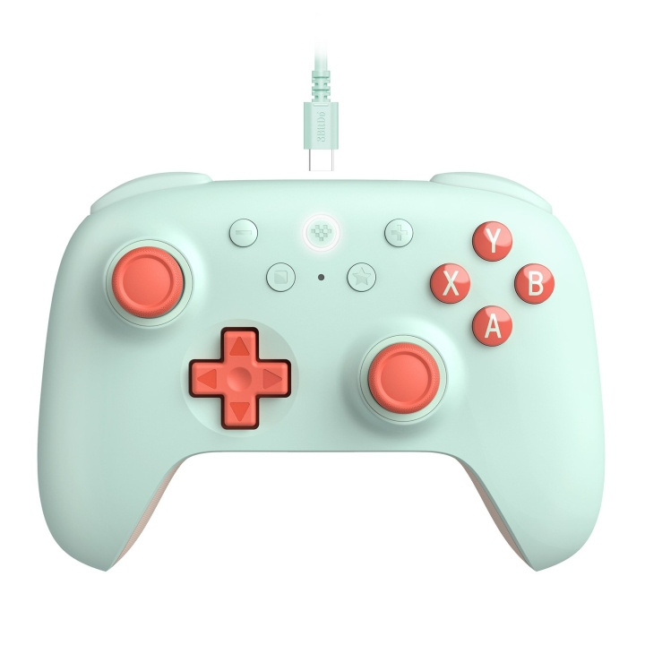 8Bitdo Ultimate 2C Wired Pad Mint i gruppen Datautstyr / GAMING / Gaming-tilbehør hos TP E-commerce Nordic AB (D05117)