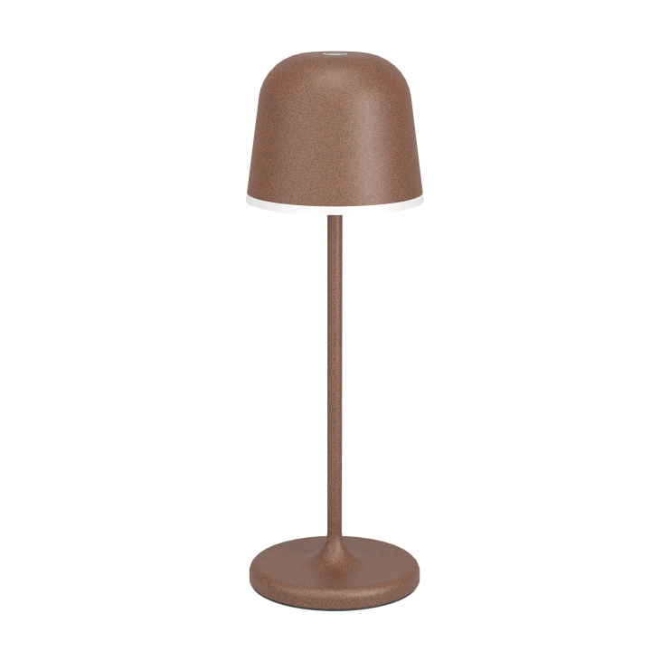 Eglo MANNERA BORDLAMPE - Rustbrun - Høyde: 34 cm, Diameter: 11 cm i gruppen Elektronikk / Lys / Bordlamper hos TP E-commerce Nordic AB (D05149)