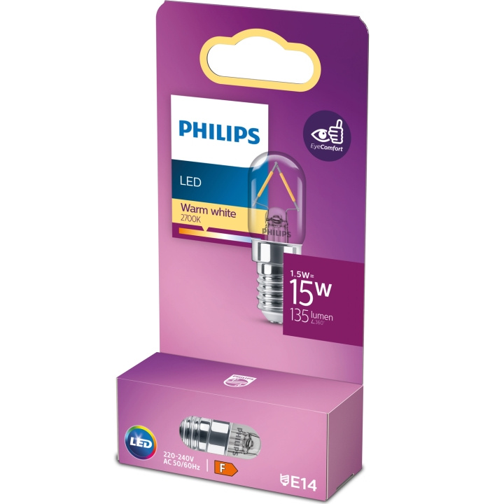 Philips LED E14 Filament Deco T20 15W 135lm i gruppen Elektronikk / Lys / LED-lys hos TP E-commerce Nordic AB (D05498)