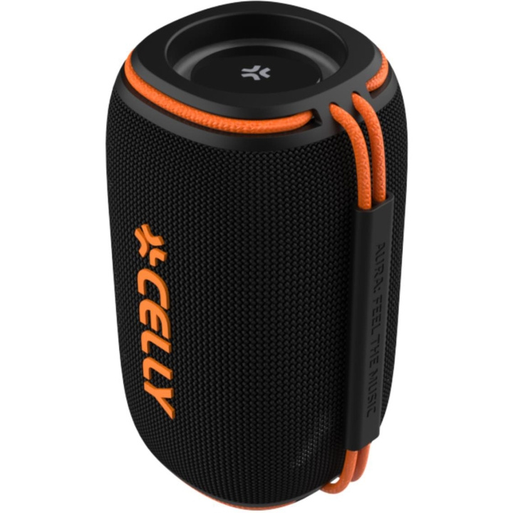 Celly Aura Bluetooth-högtalare 15W RGB Orange i gruppen Elektronikk / Lyd & Bilde / Høyttalere & tilbehør / Bluetooth-høyttalere / Bærbare høyttalere hos TP E-commerce Nordic AB (D05512)