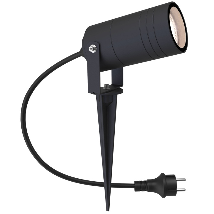 Llitt Sebastian Ground spotlight GU10 Max. 35W 230V IP65 Anthracite i gruppen HJEM, HUS OG HAGE / El og belysning / Utendørsbelysning / Hagebelysning hos TP E-commerce Nordic AB (D05535)