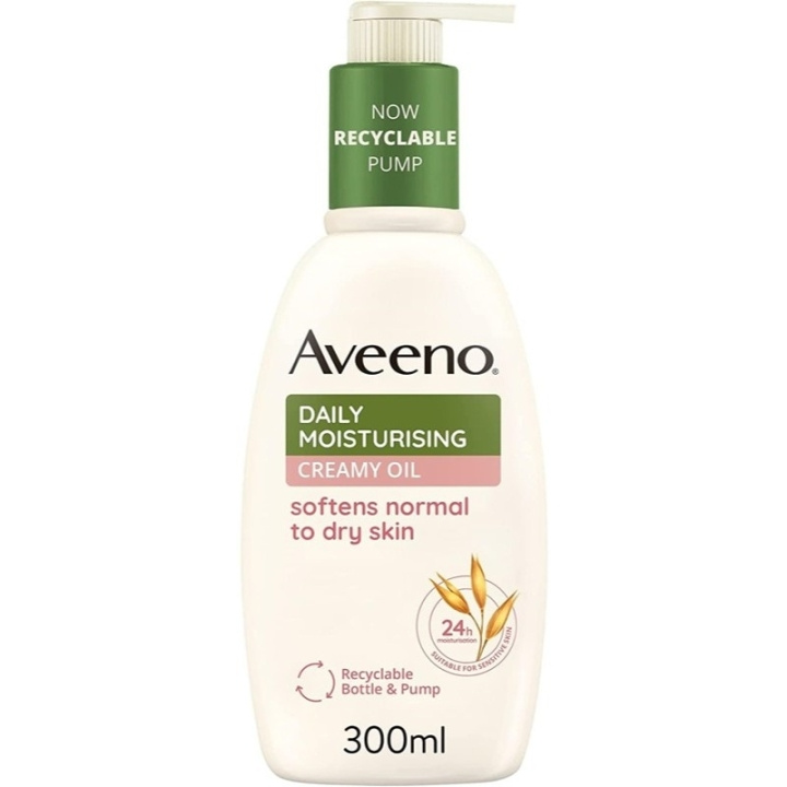 Aveeno Daily Moisturising Creamy Oil 300 ml i gruppen HELSE OG SKJØNNHET / Hudpleie / Kroppspleie / Bad- og dusjkrem hos TP E-commerce Nordic AB (D05585)