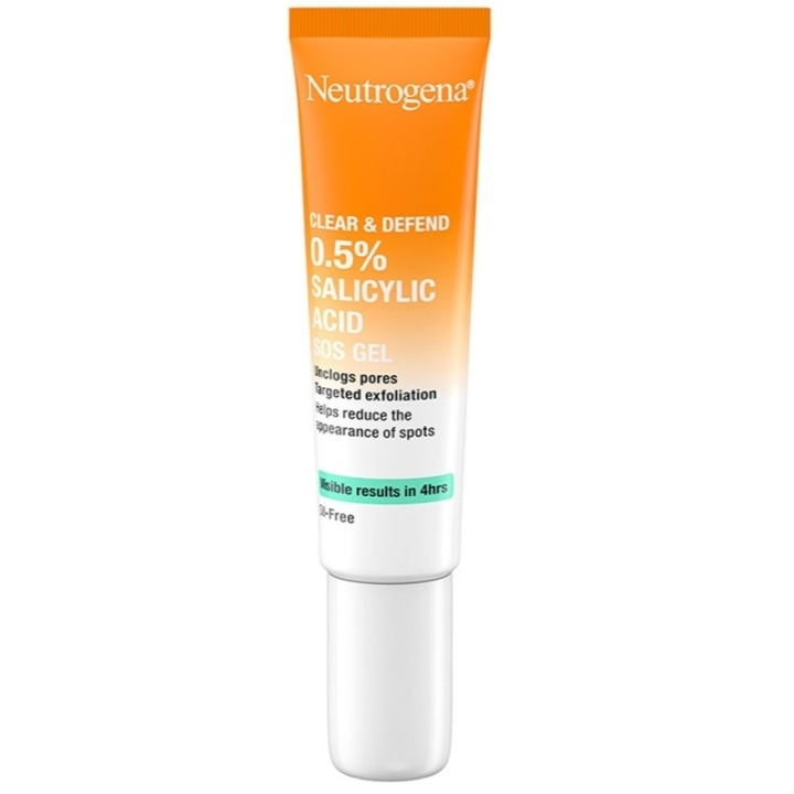 Neutrogena Clear & Defend 0,5 % salisylsyre SOS Gel 15 ml i gruppen HELSE OG SKJØNNHET / Hudpleie / Ansikt / Ansiktskrem hos TP E-commerce Nordic AB (D05590)