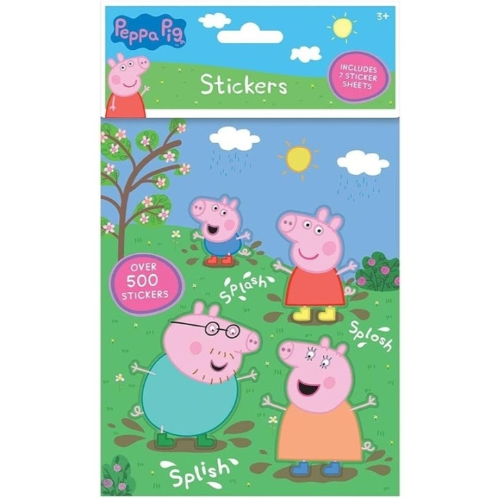 Peppa Pig 500 Stickers i gruppen LEKER, BARN OG BABY / Leker / Håndtverk hos TP E-commerce Nordic AB (D05602)