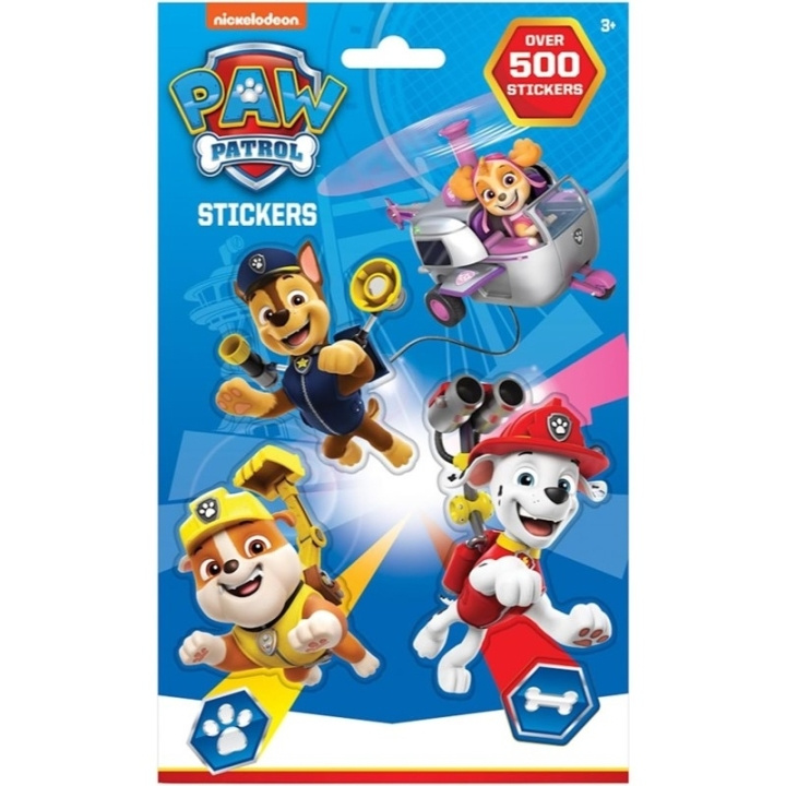 Paw Patrol 500 Stickers i gruppen LEKER, BARN OG BABY / Leker / Håndtverk hos TP E-commerce Nordic AB (D05605)