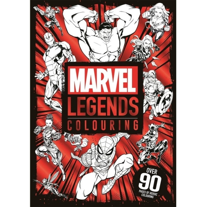 Marvel Legendenes fargeleggingsbok i gruppen LEKER, BARN OG BABY / Leker / Håndtverk hos TP E-commerce Nordic AB (D05611)