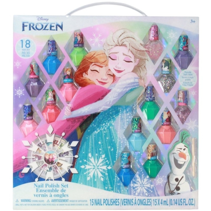 Disney Frozen Nail Polish Set i gruppen HELSE OG SKJØNNHET / Manikyr/pedikyr / Neglelakk hos TP E-commerce Nordic AB (D05613)