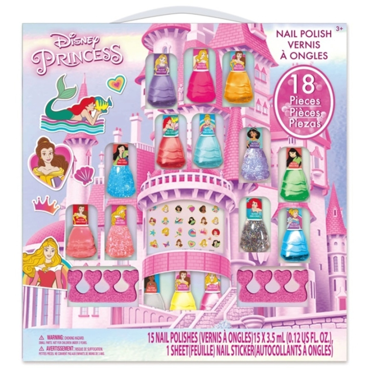 Disney Princess Nail Polish Set i gruppen LEKER, BARN OG BABY / Leker / Masker og kostymer hos TP E-commerce Nordic AB (D05614)