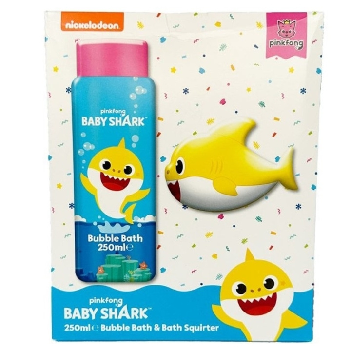 Baby Shark Boblebad-sett 250 ml i gruppen HELSE OG SKJØNNHET / Hudpleie / Kroppspleie / Bad- og dusjkrem hos TP E-commerce Nordic AB (D05617)