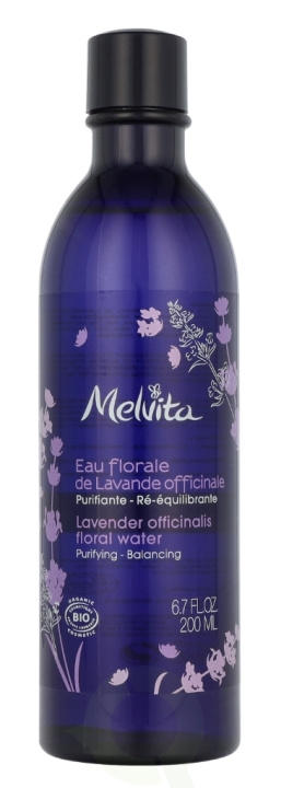 Melvita Lavendel Officinalis blomstervann (med sprayhode) 200 ml i gruppen HELSE OG SKJØNNHET / Hudpleie / Ansikt / Ansiktsvann & Facemist hos TP E-commerce Nordic AB (D05631)