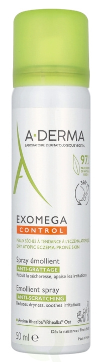 A-Derma Exomega Control Emollient Spray 50 ml i gruppen HELSE OG SKJØNNHET / Hudpleie / Kroppspleie / Body lotion hos TP E-commerce Nordic AB (D05636)