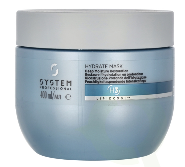 Wella System P. - Lipid Code - Hydrate Mask H3 400 ml i gruppen HELSE OG SKJØNNHET / Hudpleie / Ansikt / Masker hos TP E-commerce Nordic AB (D05668)