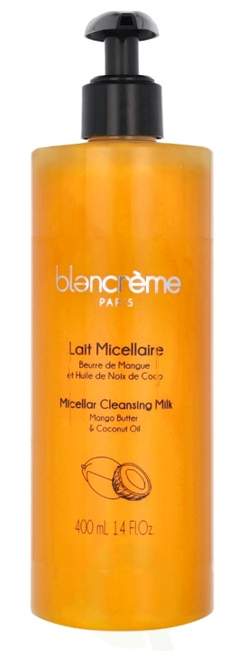 Blancreme Micellar Cleansing Milk 400 ml Mango Butter & Coconut i gruppen HELSE OG SKJØNNHET / Hudpleie / Ansikt / Ansiktsvann & Facemist hos TP E-commerce Nordic AB (D05676)