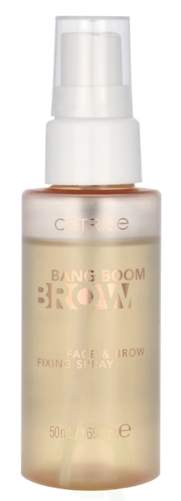 Catrice Bang Boom Brow Face & Brow Fixing Spray 50 ml i gruppen HELSE OG SKJØNNHET / Makeup / Makeup ansikt / Setting Spray hos TP E-commerce Nordic AB (D05816)