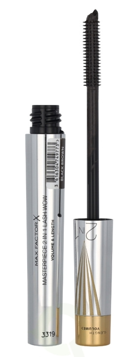 Max Factor Masterpiece 2 In 1 Lash Wow Mascara 7 ml #02 Black Brown i gruppen HELSE OG SKJØNNHET / Makeup / Øyne og øyebryn / Mascara hos TP E-commerce Nordic AB (D05829)