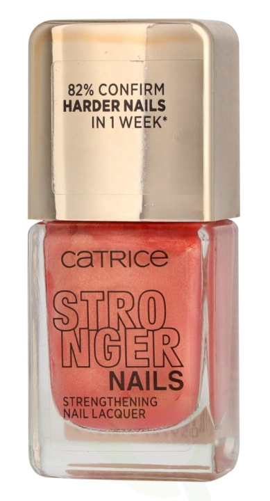 Catrice Stronger Nails Strengthening Nail Lacquer 10.5 ml 07 Expressive Pink i gruppen HELSE OG SKJØNNHET / Manikyr/pedikyr / Neglelakk hos TP E-commerce Nordic AB (D05874)