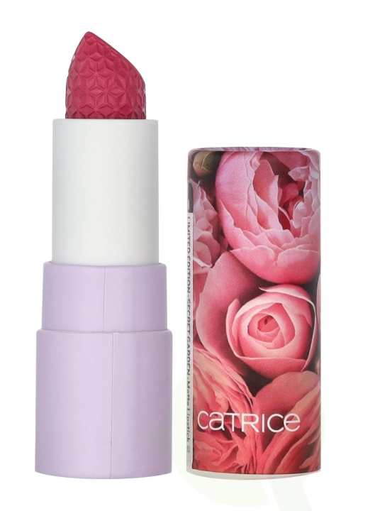 Catrice Secret Garden Matte Lipstick 3.6 g C02 Kiss And Tell i gruppen HELSE OG SKJØNNHET / Makeup / Lepper / Leppestift hos TP E-commerce Nordic AB (D05883)