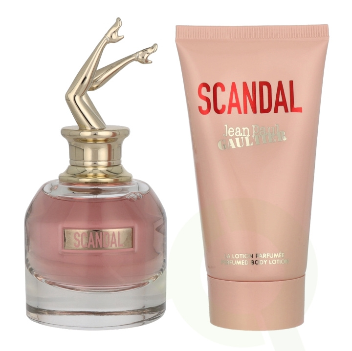 Jean Paul Gaultier Scandal Giftset 125 ml Edp Spray 50ml/Body Lotion 75ml i gruppen HELSE OG SKJØNNHET / Duft og parfyme / Parfyme / Parfyme for henne hos TP E-commerce Nordic AB (D05932)