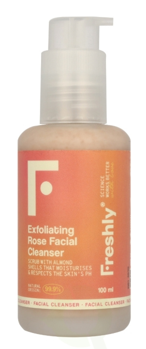 Freshly Cosmetics Exfoliating Rose Facial Cleanser 100 ml i gruppen HELSE OG SKJØNNHET / Hudpleie / Ansikt / Rengjøring hos TP E-commerce Nordic AB (D05974)