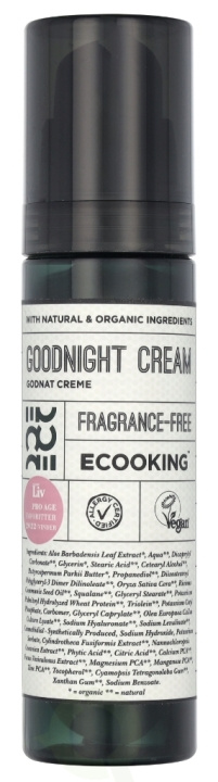 Ecooking 50+ Series Goodnight Cream @ 1 pieces x 50 ml i gruppen HELSE OG SKJØNNHET / Hudpleie / Ansikt / Nattkrem hos TP E-commerce Nordic AB (D06009)