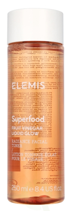 Elemis Superfood Fruit Vinegar Liquid Glow 250 ml i gruppen HELSE OG SKJØNNHET / Hudpleie / Ansikt / Ansiktsvann & Facemist hos TP E-commerce Nordic AB (D06076)