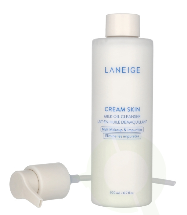 Laneige Cream Skin Milk Oil Cleanser 200 ml i gruppen HELSE OG SKJØNNHET / Hudpleie / Ansikt / Rengjøring hos TP E-commerce Nordic AB (D06093)