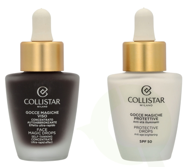 Collistar Magic Drops Face Routine Set 60 ml 30ml/30ml i gruppen HELSE OG SKJØNNHET / Hudpleie / Ansikt / Hudserum hos TP E-commerce Nordic AB (D06100)