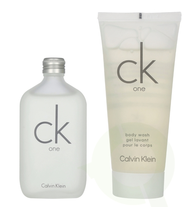 Calvin Klein CK One Giftset 150 ml Edt 50ml/Body Wash 100ml i gruppen HELSE OG SKJØNNHET / Duft og parfyme / Parfyme / Unisex hos TP E-commerce Nordic AB (D06105)