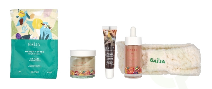 Baija Paris Baija Toning & Comforting Face Set 99 ml 50ml/30ml/4ml/15ml/trousse/Headband i gruppen HELSE OG SKJØNNHET / Hudpleie / Ansikt / Ansiktskrem hos TP E-commerce Nordic AB (D06133)