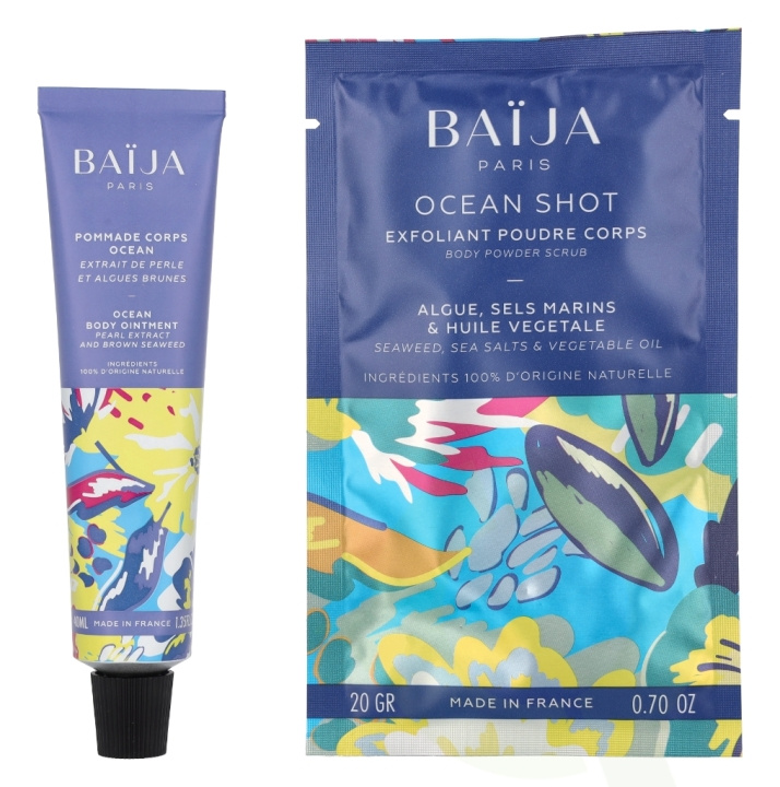 Baija Paris Baija My Ocean Body Set 60 ml Body Ointment 40ml/Exfoliant Powder 20gr i gruppen HELSE OG SKJØNNHET / Hudpleie / Kroppspleie / Body lotion hos TP E-commerce Nordic AB (D06175)