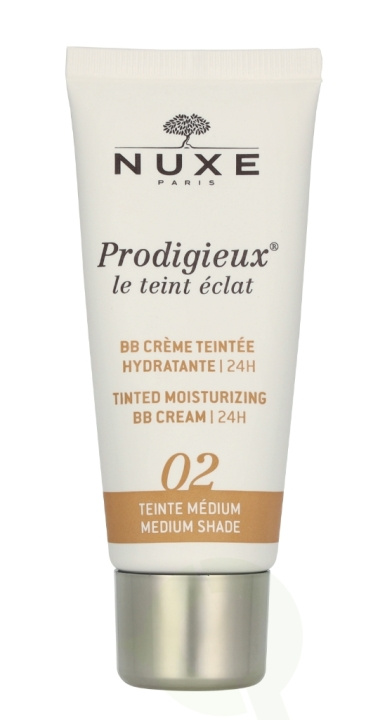 Nuxe Prodigieux Teint Eclat BB Creme 30 ml Medium i gruppen HELSE OG SKJØNNHET / Hudpleie / Ansikt / Ansiktskrem hos TP E-commerce Nordic AB (D06186)