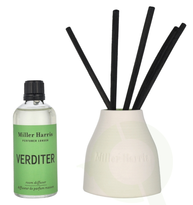 Miller Harris Verditer Room Diffuser 100 ml i gruppen HELSE OG SKJØNNHET / Duft og parfyme / Andre dufter / Duftspreder hos TP E-commerce Nordic AB (D06196)