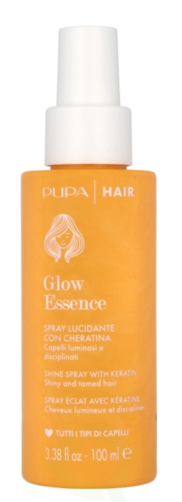 Pupa Milano Pupa Glow Essence Shine Spray With Keratin 100 ml i gruppen HELSE OG SKJØNNHET / Hår & styling / Hårpleie / Glans hos TP E-commerce Nordic AB (D06222)