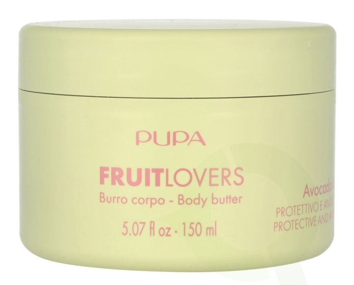 Pupa Milano Pupa Fruit Lovers Body Cream Fruit Lover Creme Corps 150 ml Avocado i gruppen HELSE OG SKJØNNHET / Hudpleie / Kroppspleie / Body lotion hos TP E-commerce Nordic AB (D06228)