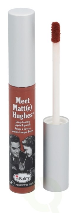 The Balm Meet Matte Hughes Liquid Lipstick 7.4 ml Trustworthy - Long Lasting - Bright,Smooth i gruppen HELSE OG SKJØNNHET / Makeup / Lepper / Leppestift hos TP E-commerce Nordic AB (D06240)