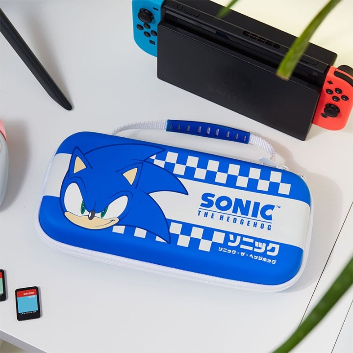 Numskull Offisielt Sonic the Hedgehog Character Design Switch-etui i gruppen Elektronikk / TV-spill & tilbehør / Nintendo Switch / Tilbehør hos TP E-commerce Nordic AB (D06391)