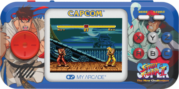 My Arcade SUPER STREET FIGHTER II POCKET PLAYER PRO i gruppen Elektronikk / TV-spill & tilbehør / Andre spill hos TP E-commerce Nordic AB (D06408)