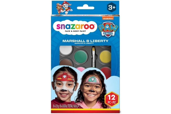 Snazaroo Paw Patrol - Fargesett med sminke - Marshall & Liberty (791107) i gruppen LEKER, BARN OG BABY / Leker / Masker og kostymer hos TP E-commerce Nordic AB (D06428)