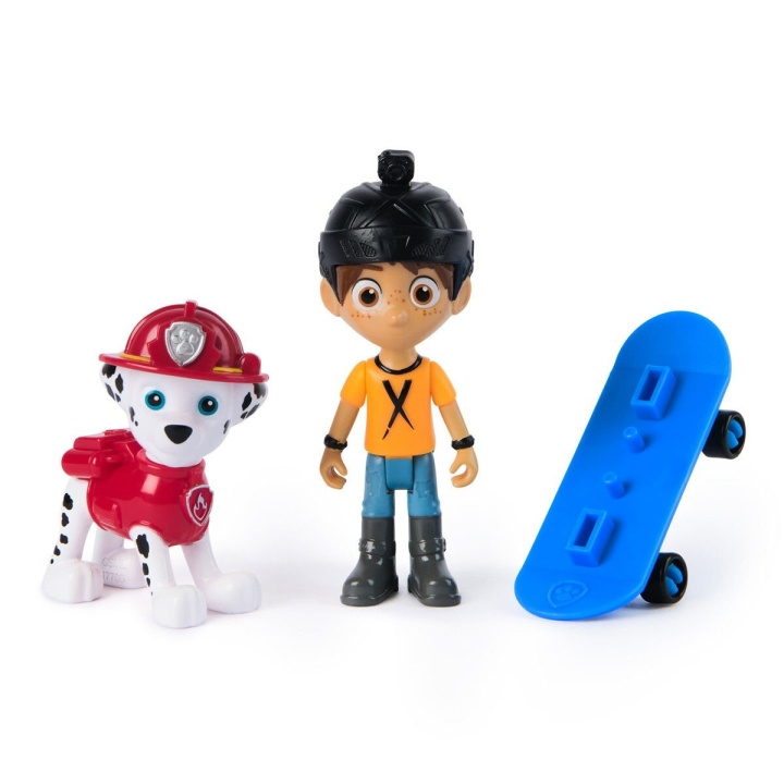 Paw Patrol Hero Pup - Dristige Danny og Marshall (6070747) i gruppen LEKER, BARN OG BABY / Leker / Figurer, miniatyrer og tilbehør hos TP E-commerce Nordic AB (D06500)