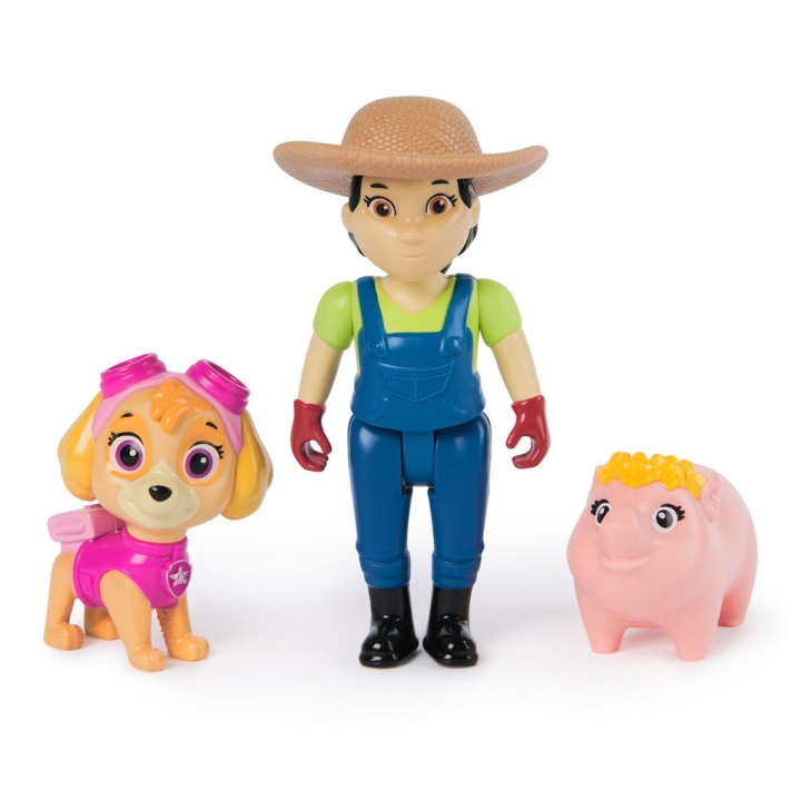 Paw Patrol Heltevalp - Bonden Yumi og Skye (6070750) i gruppen LEKER, BARN OG BABY / Leker / Figurer, miniatyrer og tilbehør hos TP E-commerce Nordic AB (D06501)